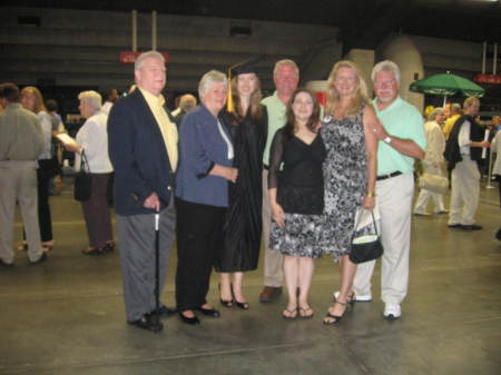 Donna's parents, brother John+Teresa, Melissa