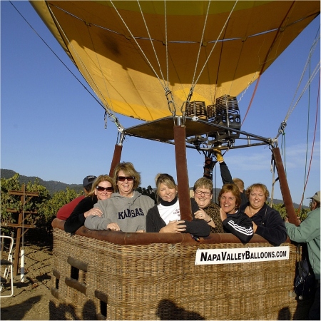 Ballooning in Napa Valley