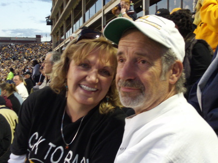 Randy & I at a CU game