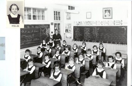 Diane Payette's album, Ecole Notre-Dame du SacrÃÂ©-Coeur Classe 1959