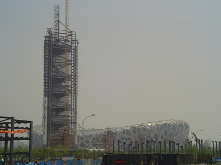 Olympic Construction Beijing April '08