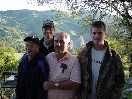 Kevin, Chris, Bob Clement, and Kyle