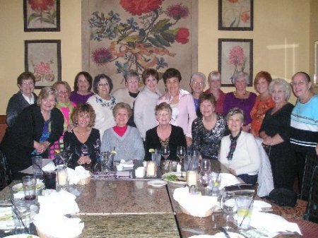 Cal Hi girls dinner Jan. 2011, Marmalade Cafe