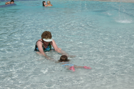 Swimming underwater to Grammy!