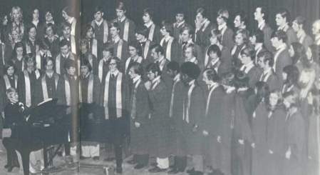 Choir - 1972 Winter Concert