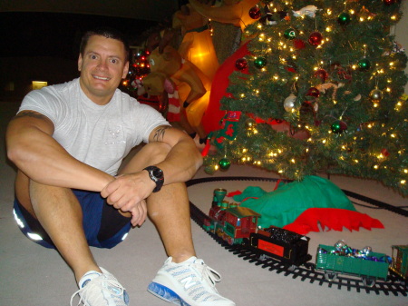 Christmas 2007... 7000 miles from home!