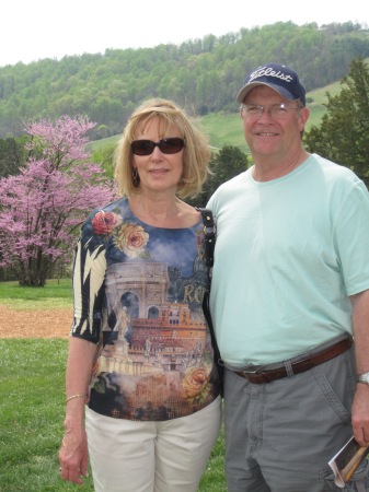 Mike and Judy at Monticello