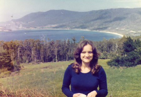 Beautiful Tasmania behind me