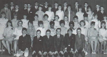 Strathcona Grade 8 Grad Picture/1967