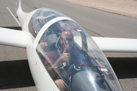 First glider Flight