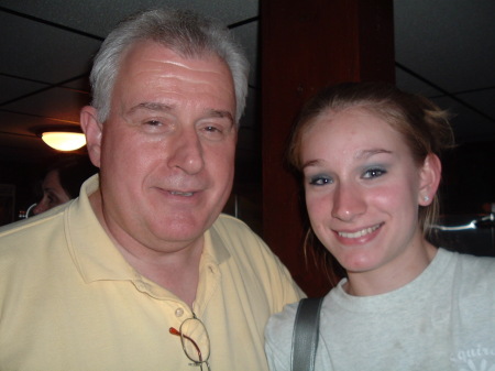 Leo Myers and daughter