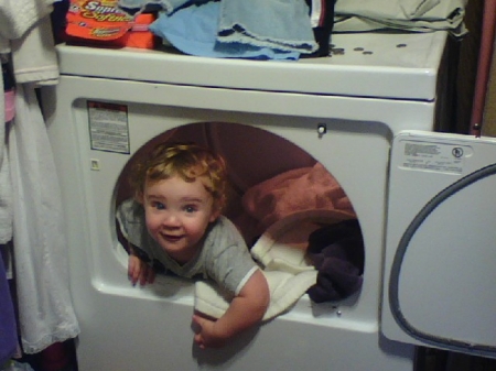 Koren in the dryer