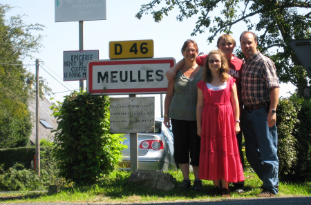 The family namesake town in France