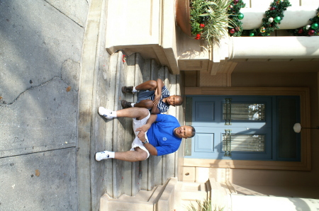 My son and I at Universal Orlando '07