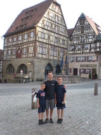 Weston, Ian, and Trent   Rothenburg, Germany