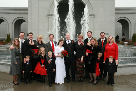 Ben & Rachael's wedding in Dec. 2007