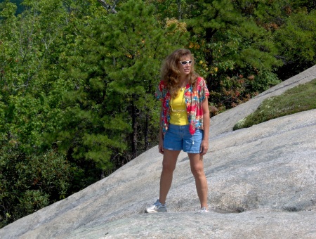 me on big rock