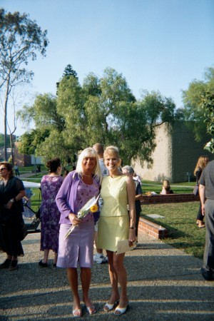 Jill and I at college graduation