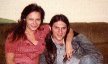 me and danny kennedy at joe and vals in 1974