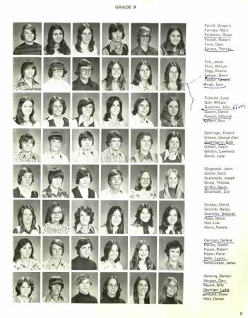 haston yearbook 1974-75 page 9