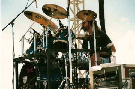 Keith on Drums