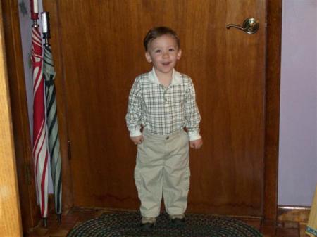 Brandpn's 1st day of school