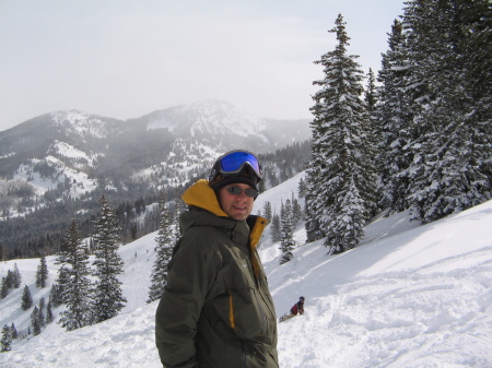 Skiing in Alta, Utah 2006