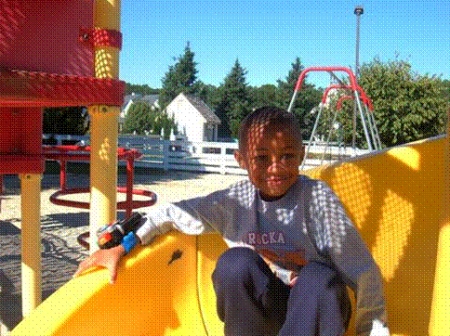 christopher on playground