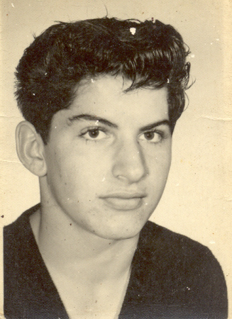 My tryout picture for "Grease" in 1960