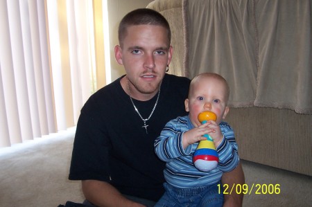 Jason & Matt (My son & grandson)