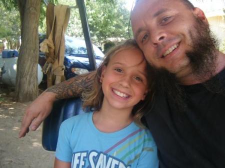 Rich and his daughter, Torren