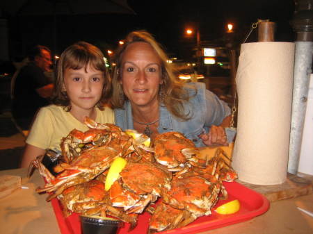 Rachel and mom