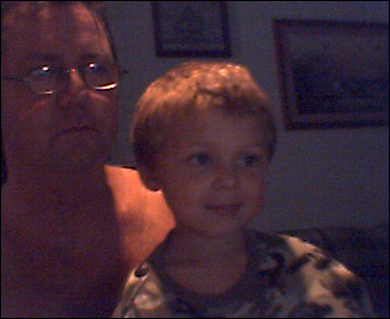 grandson Chai and I