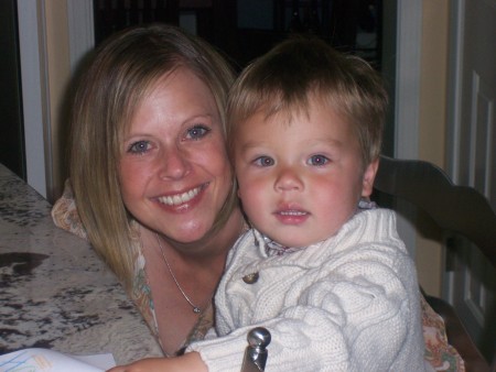 Linc and I on Mommy's Day