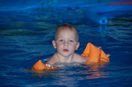 OH BOY - Grandson Ethan - 1st Swim 2011