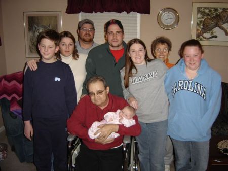 Dad and the Grandkids November 2004