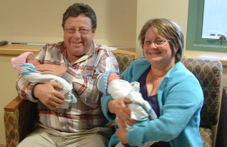 Grandpa and Grandma Tyler and Addison