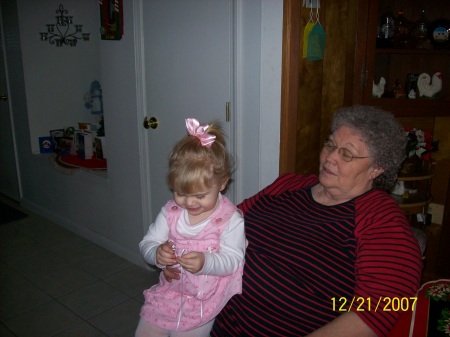 Kylie and grandmaw cox