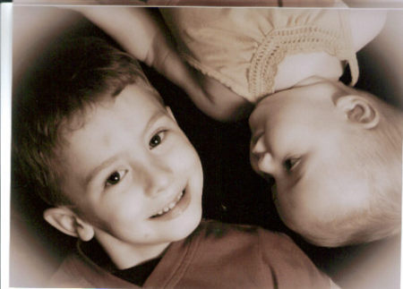 Matthew 4 years & Kaitlynn 9 months