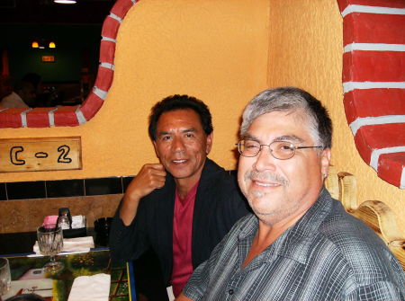 My husband and Actor Wes Studi