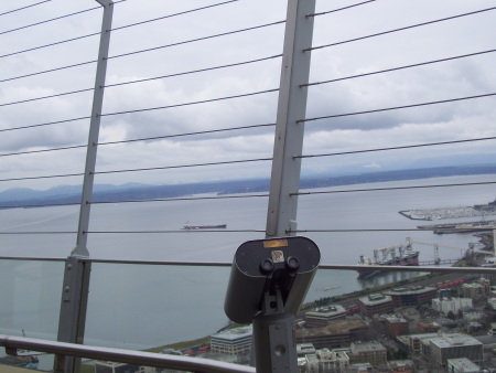 Veiw from the top of the Space Needle