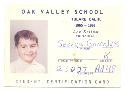 school ID card 1965-1966