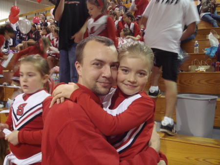 Oldest son Zac with his daughter, Lindsay