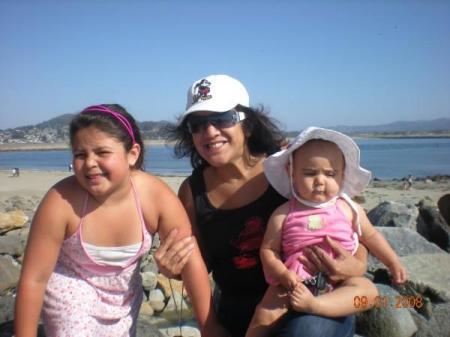 Granddaughters and I Morro Bay Labor Day