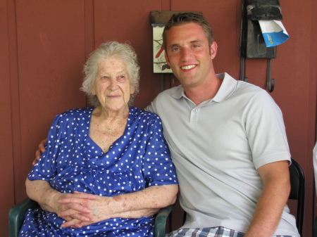 Daniel with his Grandma