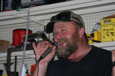 karaoke in the garage