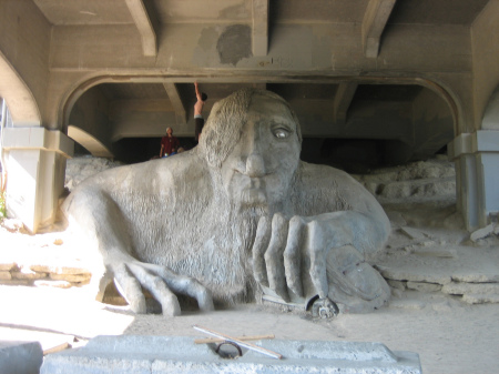 Troll Under Fremont Bridge