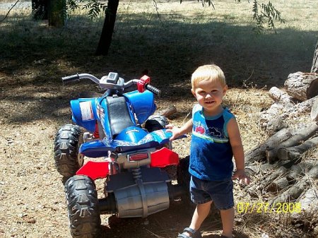 Colby and his quad