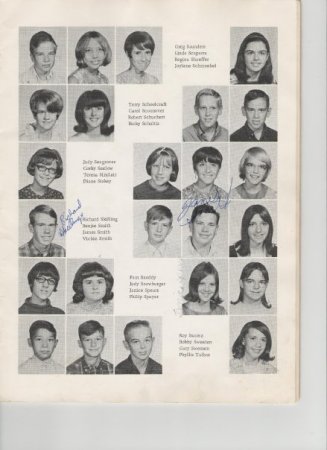 Earl Grover's album, O Henry Yearbook 1967-68