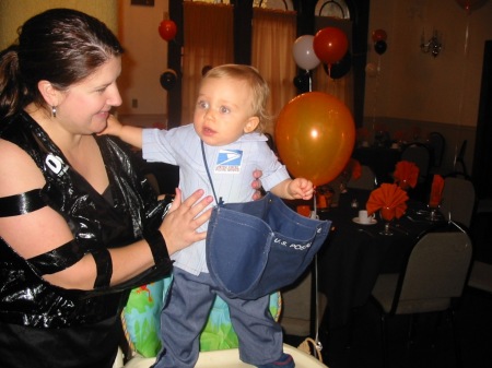 another postal picture  at his 1 year party